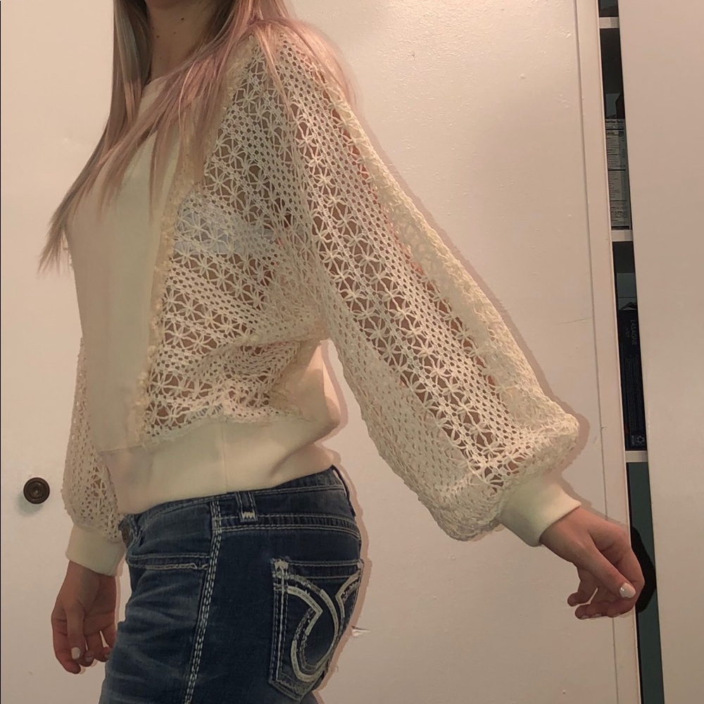 Ivory blouse - Picture 2 of 2